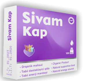 SİVAM KAP  (Orqanizmi möhkəmləndirən təbii enerji mənbəyi) 10 × 15 ml damcı
