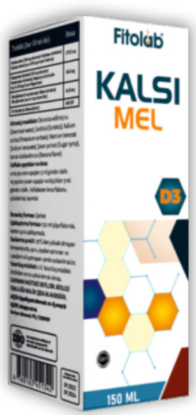 KALSİMEL  (Kalsium və fosfor mübadiləsini tənzimləyən kompleks mineral əlavə) 150 ml şərbət